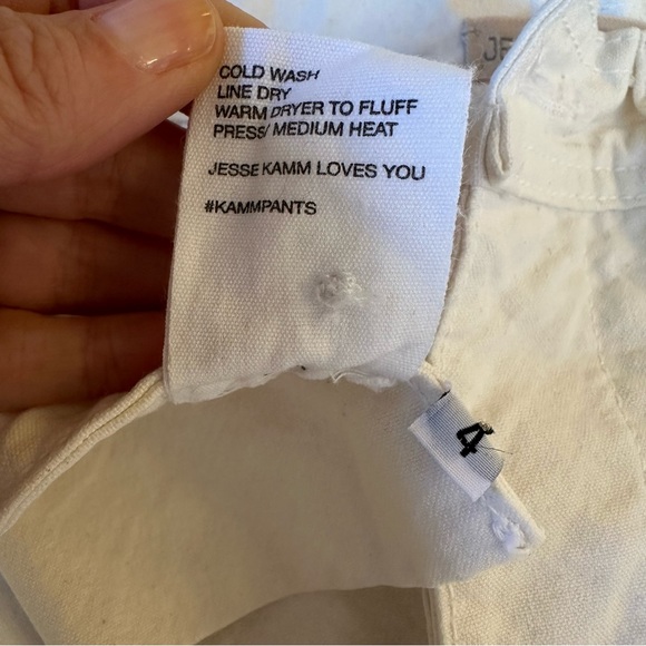 JESSE KAMM | Sailor Pant | Salt White | 4 - Picture 8 of 8